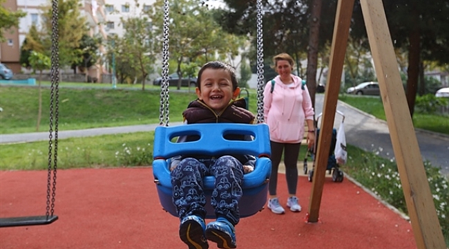 Nilüfer'in Menekşe Parkı’nda huzur var