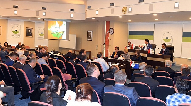 Osmangazi'de Meclis Toplantısı yapıldı