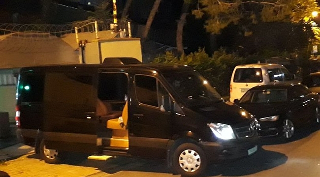 Suudi Başkonsolosluğu'nda hareketli anlar