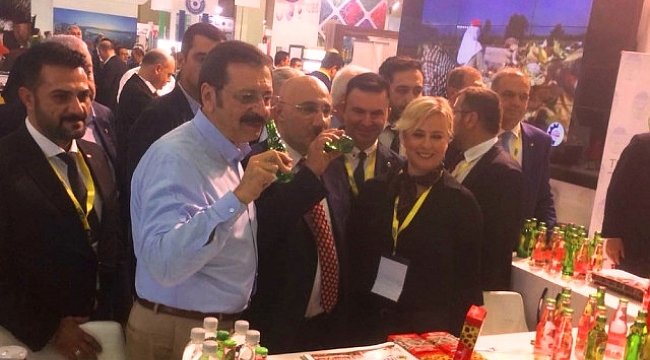 YÖREX Fuarı'nda İnegöl'e yoğun ilgi