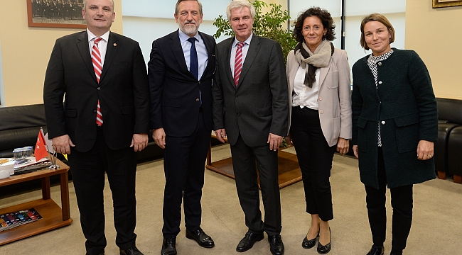 BTSO, Başkonsolos Reiffenstuel'i ağırladı