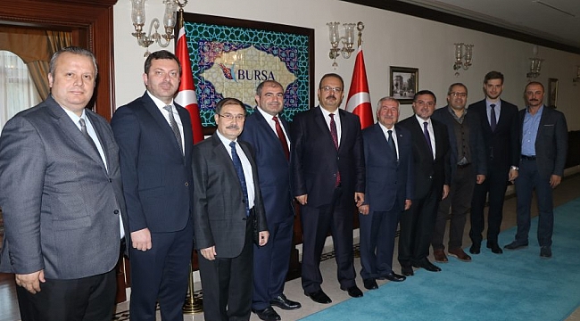Vali Canbolat'a MÜSİAD'dan ziyaret