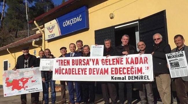 22 yıllık tren sevdasından vazgeçmedi
