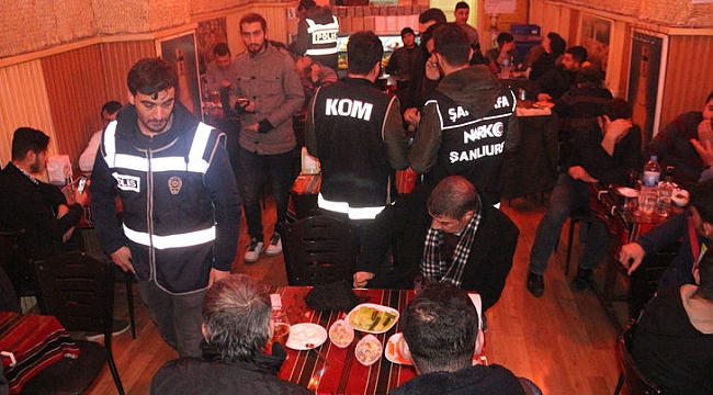 500 polis ile huzur operasyonu