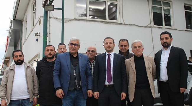 AK Parti'li Kılıç, Bursa Oto Galericiler Odasını ziyaret etti