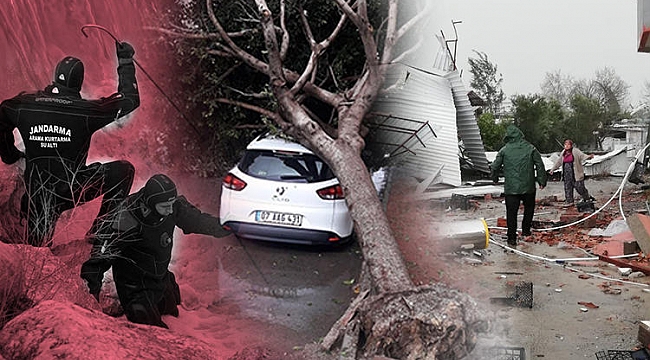 Antalya'da zarar çok büyük