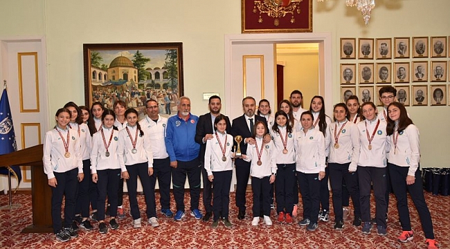 Atletizm takımından Aktaş'a ziyaret