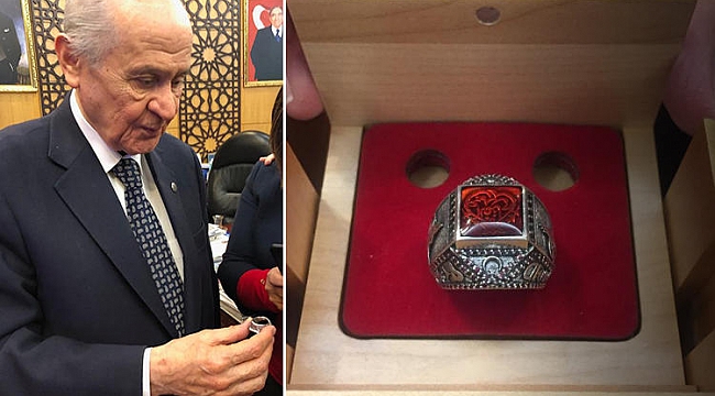 Bahçeli'den 2019'a özel yüzük