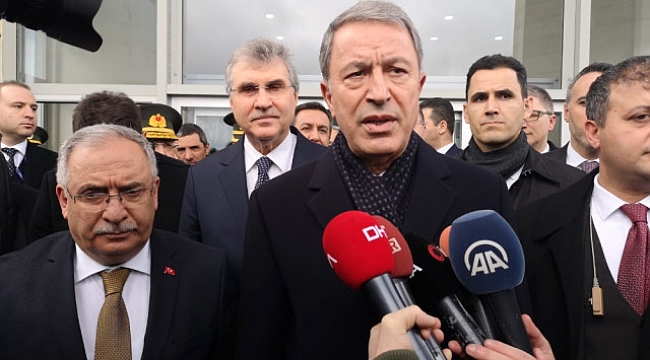 Bakan Akar'dan eylem açıklaması