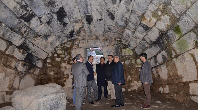 Bakanlık heyetinden İznik'te inceleme