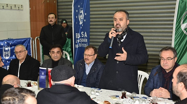 Bereket Sofrası, kent hali esnafını ağırladı