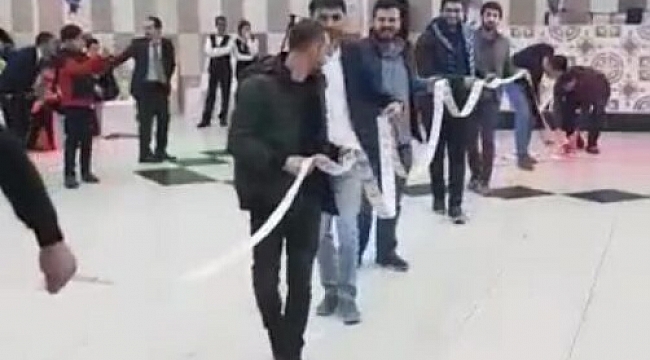 Böyle takı töreni görülmedi