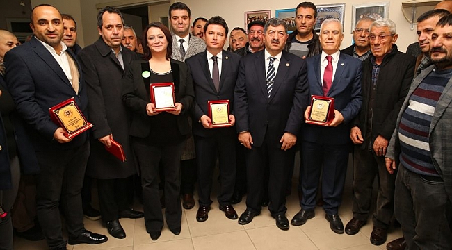 Bozbey'e Panayır Gençlik Spor Kulübü'nden teşekkür