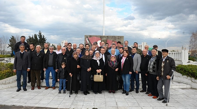 Bozbey şehit aileleri ve gazilerle buluştu