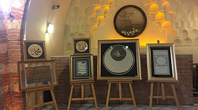 Bursa'da göz kamaştıran hat sergisi
