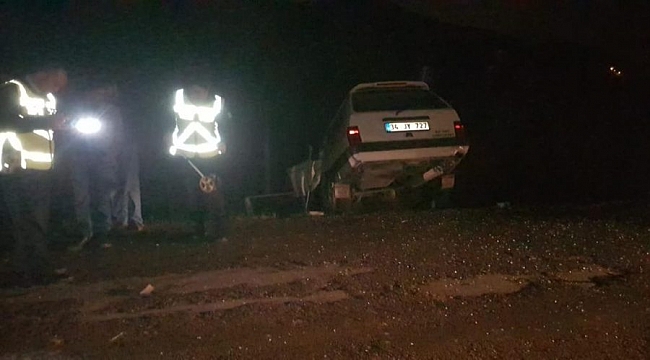 Bursa'da traktörle otomobil çarpıştı