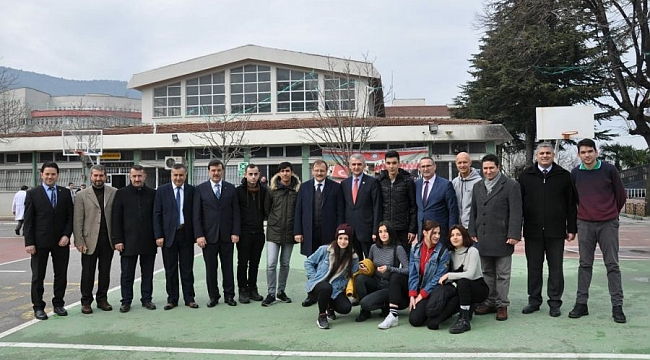 Çavuşoğlu ve Dülger, MTAL'yi ziyaret etti
