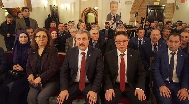 Destici, Bursa'da açıklamalarda bulundu