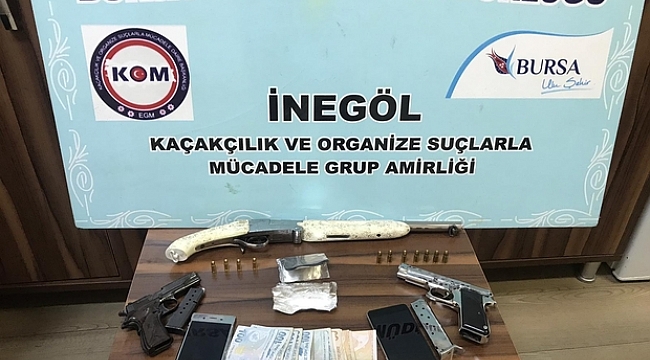 İnegöl'de şafak operasyonu