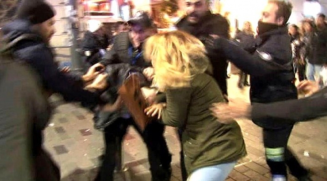 İstiklal Caddesi'nde meydan kavgası