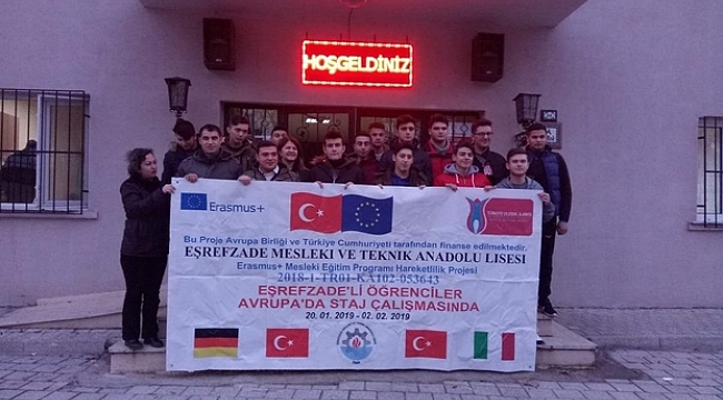 İznikli öğrenciler Avrupa yolcusu