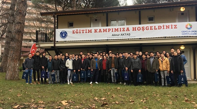 Kampta eğitimler tam gaz