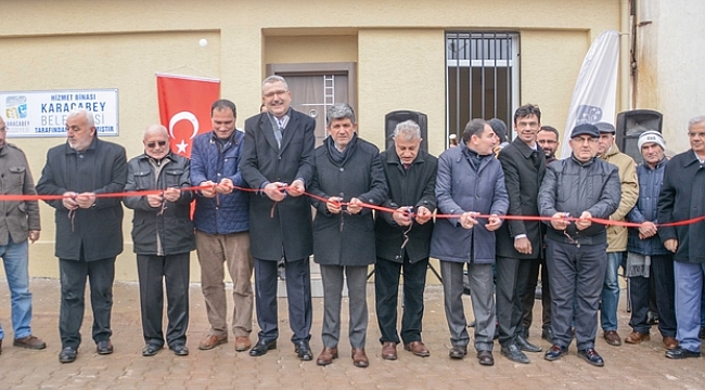 Keşlik Mahallesi hizmet binası açıldı