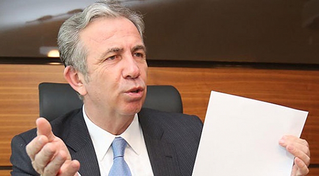Mansur Yavaş'tan flaş iddia