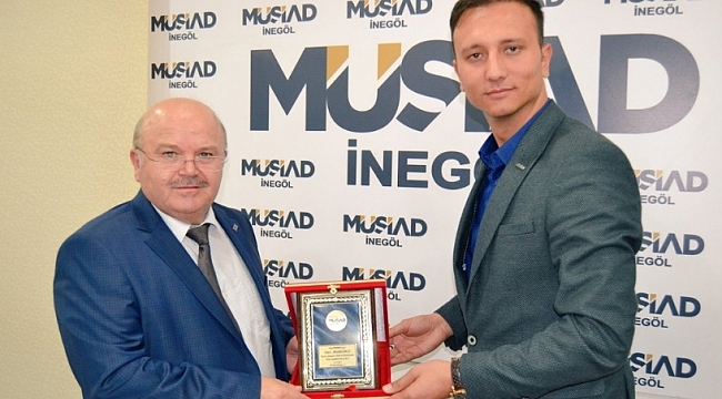 MOSDER Başkanı Balcı, İnegöl'de açıklamalarda bulundu