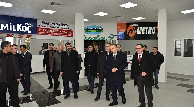 Mustafakemalpaşa terminaline estetik dokunuş