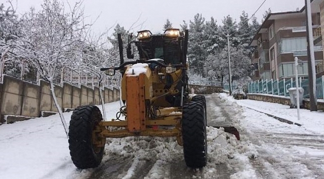 Nilüfer'de kar seferberliği