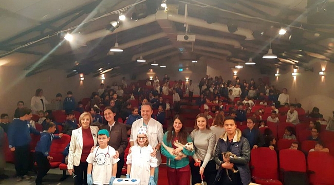 Öğrencilere hayvan sevgisi aşılanıyor