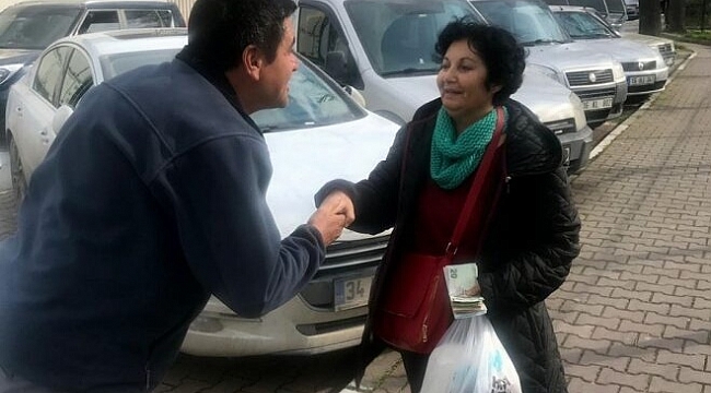 Otoparkçıdan örnek davranış