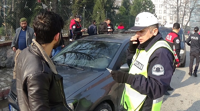 Polis okullar bölgesinde kuş uçurtmadı