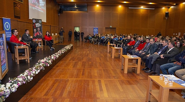 Sporun yıldızları Bursalı gençlerle buluştu