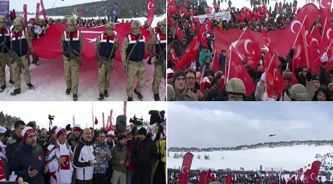 Türkiye Sarıkamış şehitleri için yürüdü