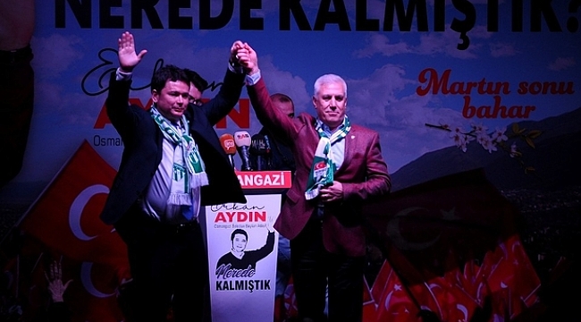 Bozbey'den Erkan Aydın'a destek