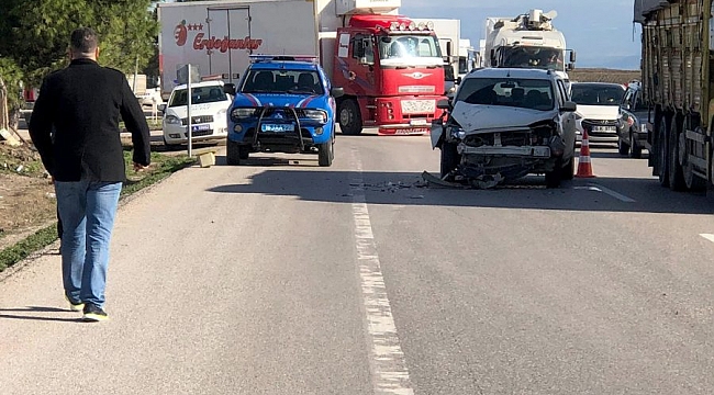 Bursa-İzmir yolunda kaza