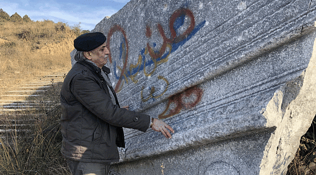 İznik'te tarihe büyük saygısızlık