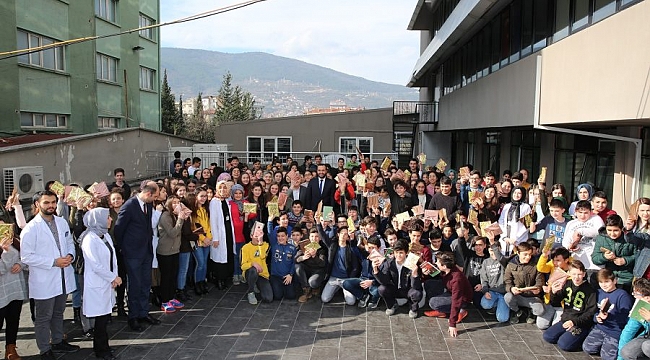 Öğrencilere moral ziyareti