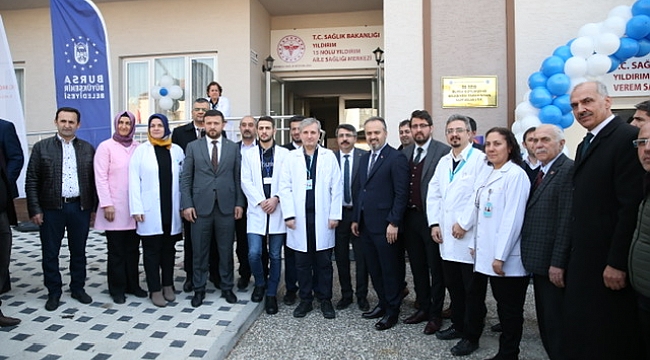 Yıldırım’a modern sağlık merkezi