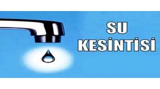 Yıldırım'da Su Kesintisi