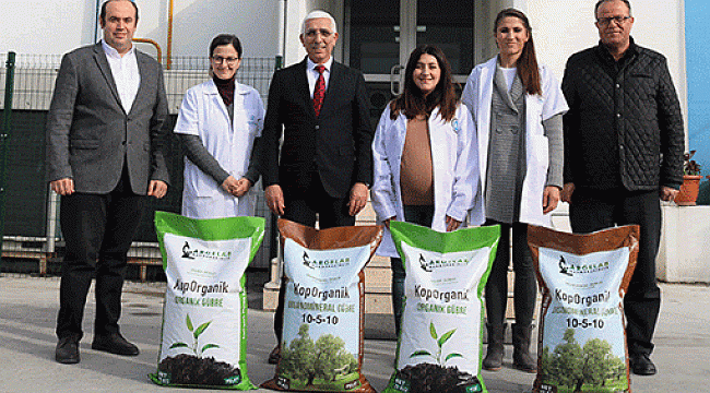 Marmarabirlik'ten organik gübre üretimi