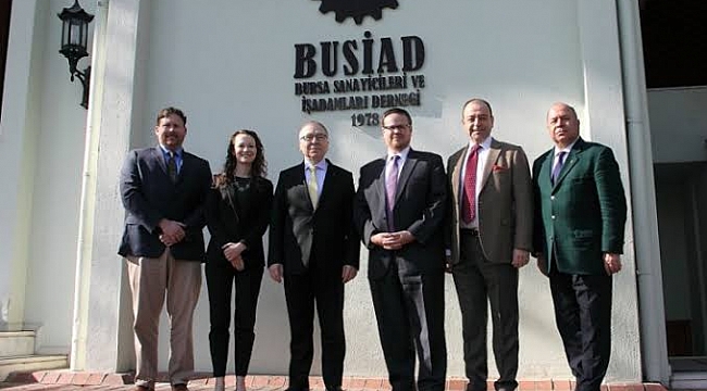 ABD heyeti, BUSİAD'ı ziyaret etti