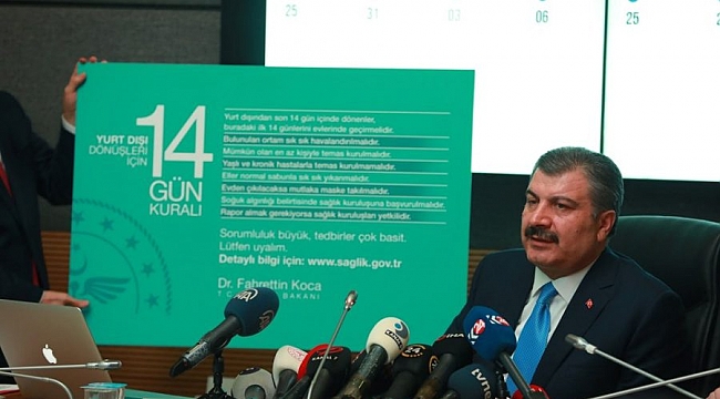 Bakan Koca'dan 'virüs' açıklaması