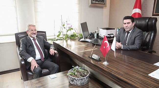 Başkan Erdem'den Orhan Koç'a ziyaret