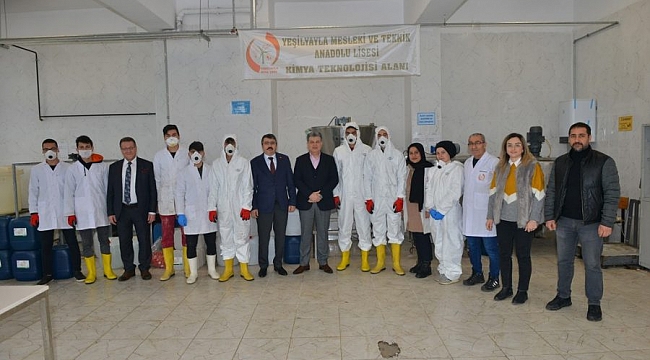 Başkan Yılmaz'dan öğrencilere teşekkür