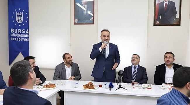 Bursa'da terminalde özel buluşma