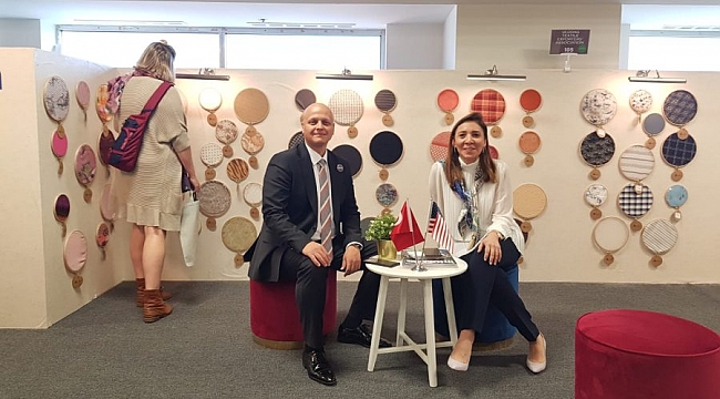 Bursalı tekstilciler ihracat için engel tanımıyor