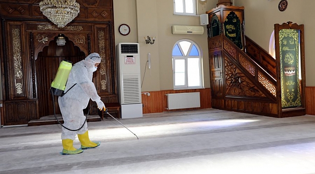 Mudanya'da virüs tedbiri